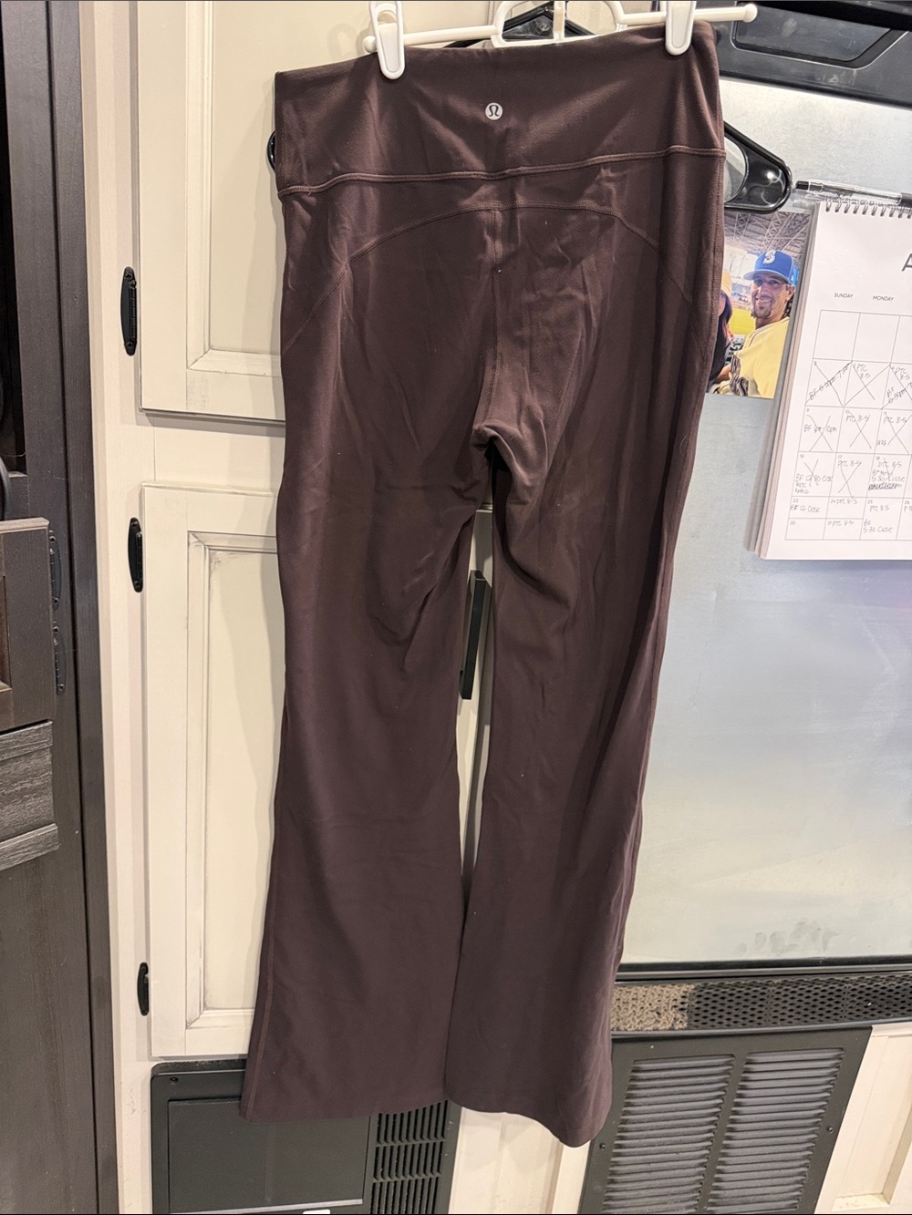 lululemon athletica Chocolate Brown High-Rise Flare Leggings